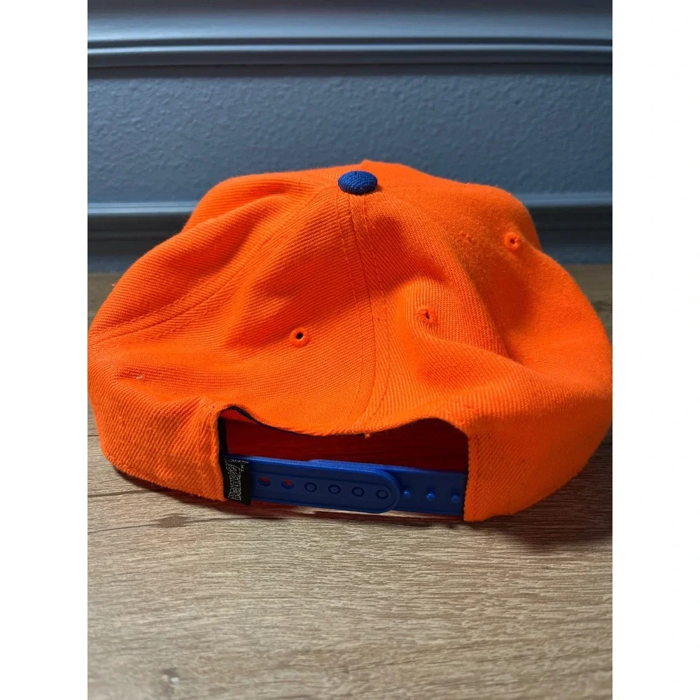 Dragon Ball Z Bioworld Orange‎ Blue Adjustable Snapback Hat Anime DBZ Cap